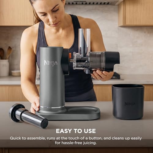 NeverClog Cold Press Juicer (Charcoal)