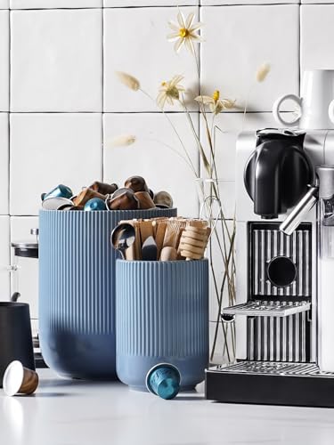 Utensil Holder for Kitchen Counter (Dusty Blue)
