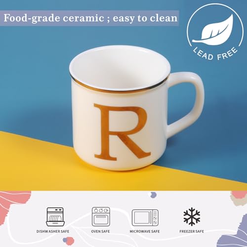 Ceramic Coffee Mug 16 oz (Letter R Mug)