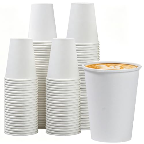 100 Pack 12 oz Paper Cups (12 oz-100 Pack)