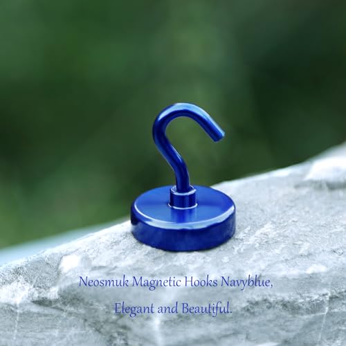 Magnetic Hooks (Navyblue / 1.02 inches)