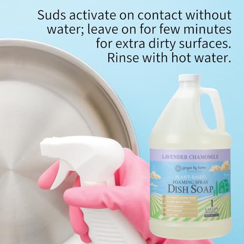 Botanicals Spray Dish Soap (128 Fl Oz (Pack of 4))