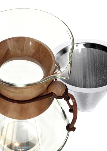 Pour Over Coffee Maker Set (Slim Shape / 34 Ounces)