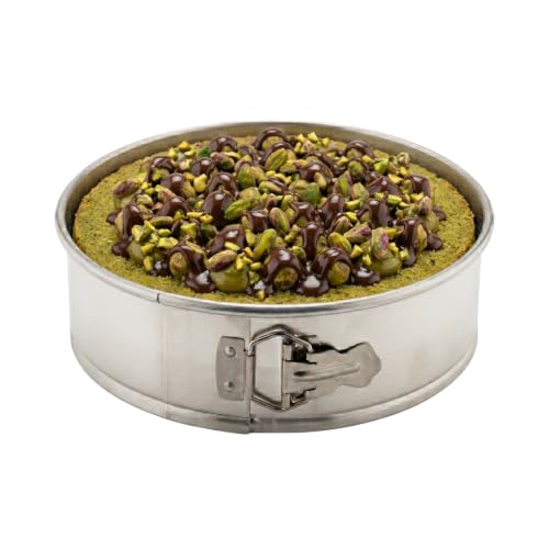 10 in Silver Aluminum Springform Cake Pan (10")