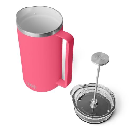 Rambler 64 oz. French Press Coffee Maker (64 Ounce / Tropical Pink)