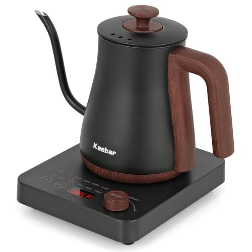 Gooseneck Electric Kettle (Black)