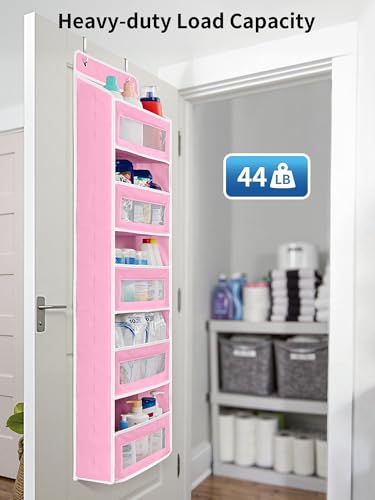 Over the Door Organizer for Pantry (Pink / 2 Pack (Standard))