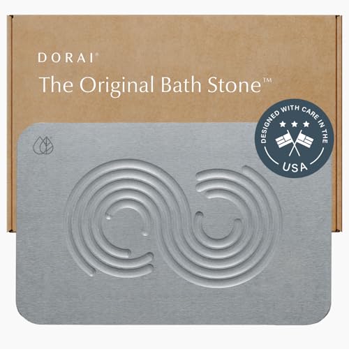 Home Stone Bath Mat (Zen Ash / 1 Pack)