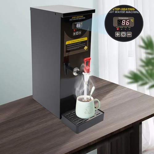 Step Heating Commercial Hot Water Dispenser (8.5 Quarts / Black)