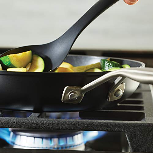 Hard Anodized Induction Frying Pan with Lid (Skillet with Lid (10"))