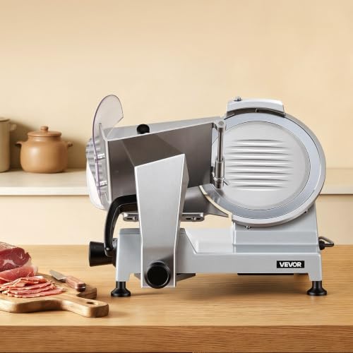 Commercial Meat Slicer (10 inch / Silver)