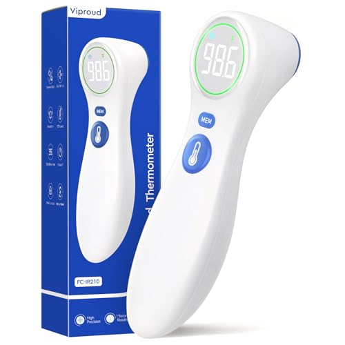 No Touch Thermometer for Kids and Adults (White)
