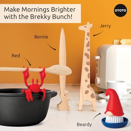 NEW OTOTO Jerry the Giraffe Toaster Tongs