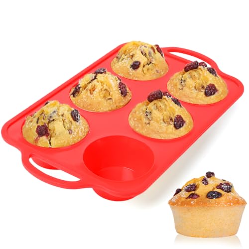 Large Muffin Pan Jumbo (Metal Framed: 6-Cup Jumbo)
