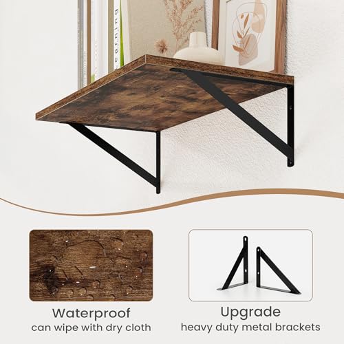 Deep Floating Shelves for Wall