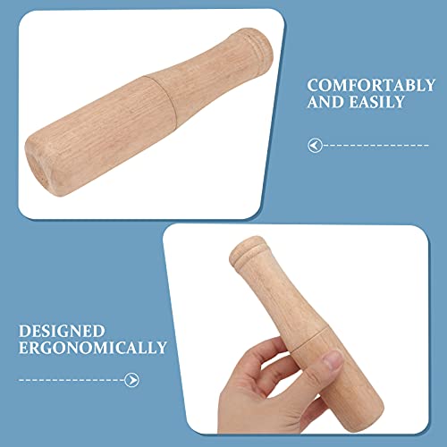 Wooden Muddler for Cocktails 6.8 inch
