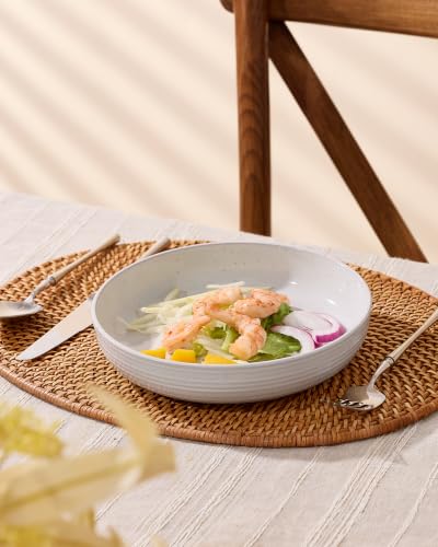Milkyway 33 oz Pasta Bowls Set of 4 (Polar White / Set of 4)