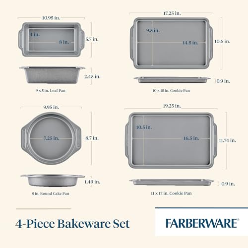 Steel Nonstick Baking (4-Piece Set B)