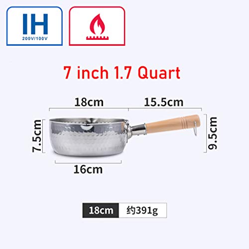Yukihira Saucepan (7 inch 1.7 Quart)