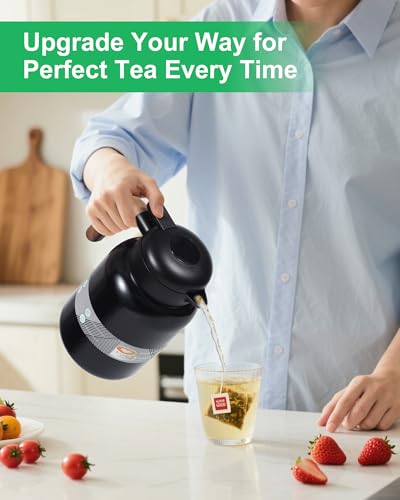 46 Oz Thermal Coffee Carafe (45.6 Ounces / Black/Black)
