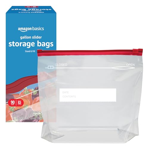 Slider Gallon Food Storage Bags (90 Count)