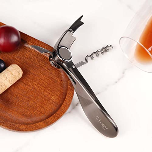 MODA Professional Corkscrew Wine Bottle Opener with Beer Opener
