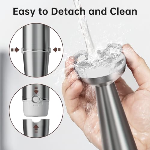 Immersion Blender Handheld Corded (White / 5 in 1)