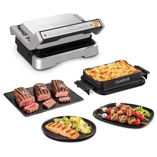 OptiGrill 4in1 Indoor Panini Press and Sandwich Maker (OptiGrill 4-in-1 / Up to 4 Servings)