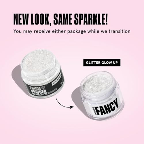 In Ur Dreams Edible Glitter Set 2 Jars 4gm each (2 Pack / Tourmaline Pink and Moonstone Iridescent)