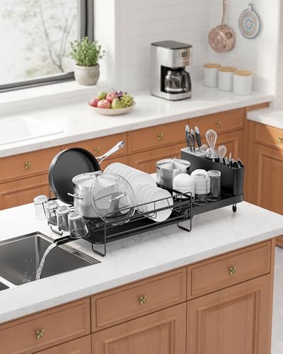 Extendable Dish Drying Rack (Standard / Black)