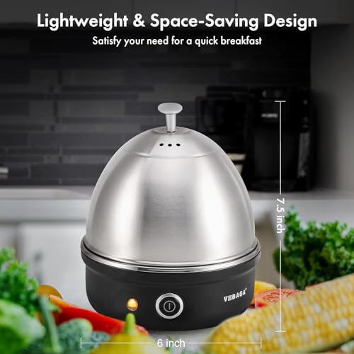 Electric Egg Cooker (Black)