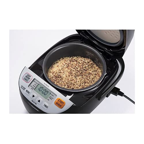612252-NL-BAC05SB Micom Rice Cooker and Warmer, Silver Black (Rice Cooker)