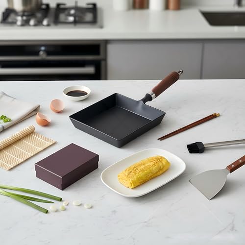 Japanese Cast Iron Tamagoyaki Pan