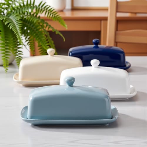 Butter Dish with Lid (Bluish Grey)