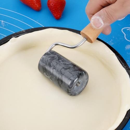 Marble Rolling Pin Pizza Roller (Type 3 Black)