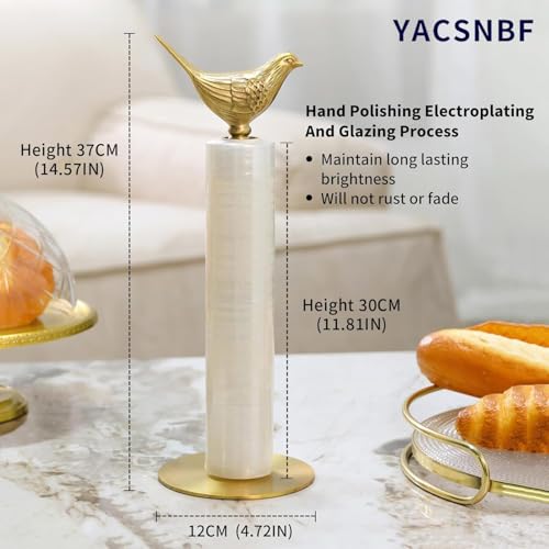 Luxurious Gold Paper Towel Holder Countertop (Gold)