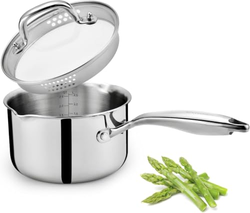3.5 Quart Saucepan with Lid (3.5 Quarts)