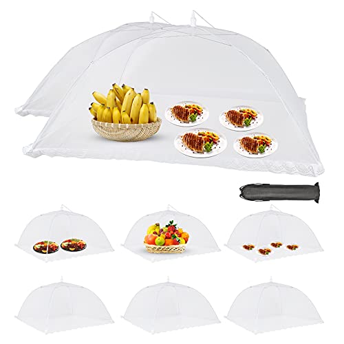 Food Cover Food Tent Set (White)