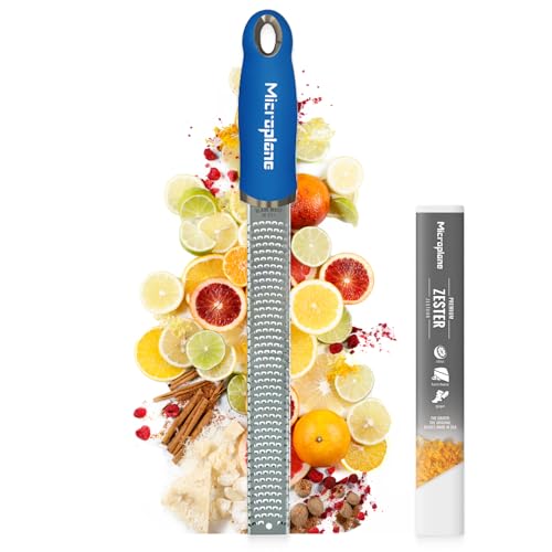 Vibrant Color Premium Classic Zester Grater in Blueberry Pop (Blueberry Pop)