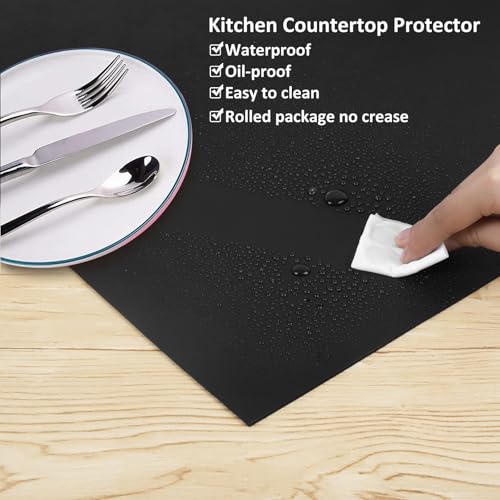 Large Silicone Mat (78.7"L x 20"W / Black)