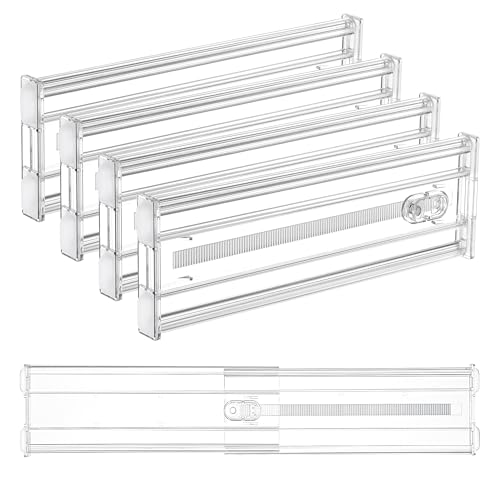 4" Regular Upgrade Drawer Dividers for Clothes (4 Count)