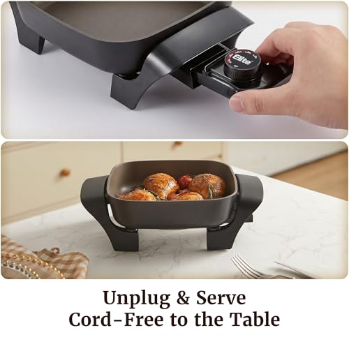 2.5Qt PFAS Free Ceramic Electric Skillet (2.5Qt)