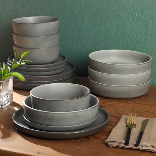 Pasco 16 Piece (Service for 4 (16pcs) / Grey (Pasco))