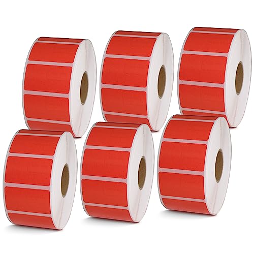 1.5" x 0.85" 38 mm x 22 mm (1.5 in x 0.85 in / Red)