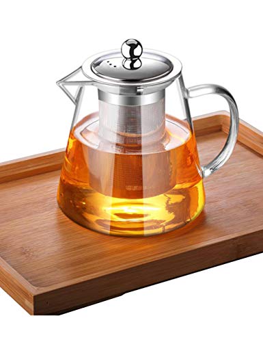 Glass Teapot with Infuser Tea Pot 1300ml (43 fl oz)