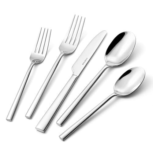 Silverware Set for 12 (60-Piece / Silver)