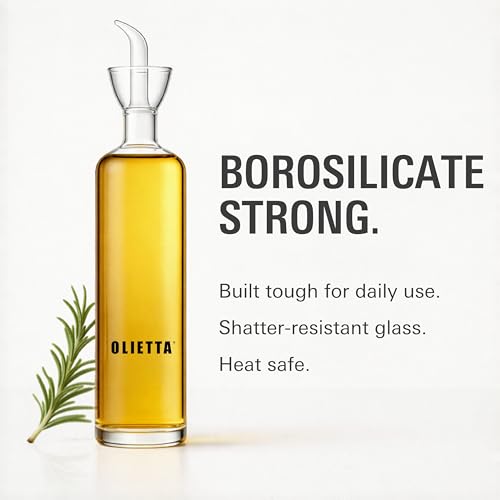 Olive Oil Dispenser Bottle 8.5 fl oz (8.5 Ounces)