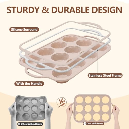 6 Piece Baking Pans Set Nonstick (6 Count)