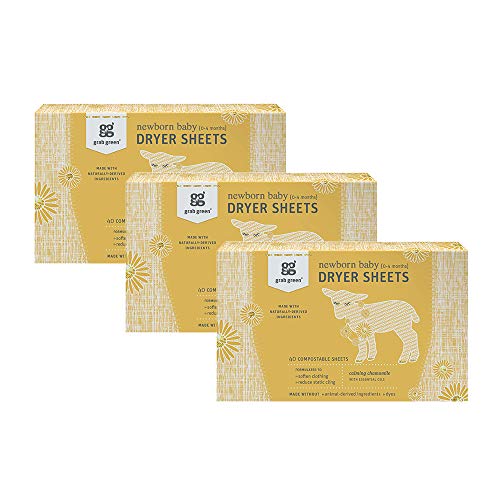 Newborn Baby Dryer Sheets (120 Count)