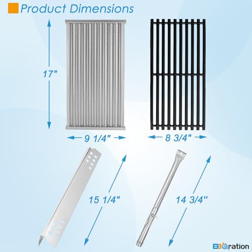 Grill Replacement Kit for Charbroil TRU (17" x 18 1/2")